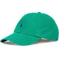 Ralph Lauren para mujer. 211912843002 La icónica gorra de chino de algodón verde claro (OSFA), Casual, outlet 2026.