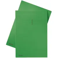 Esselte carpeta de cartón A4 verde | solapas de 10mm | con líneas impresas | 100 unidades