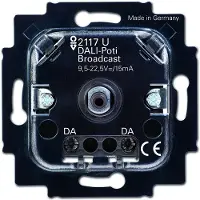 ABB BJ DALI-Poti Broadcast UP 2117 U, regulador de intensidad Busch