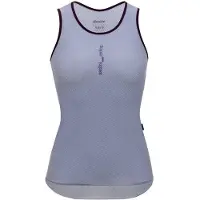 Santini - Women's Delta Baselayer - Maillot interior de ciclismo size M/L, gris