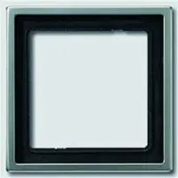 JUNG ES 2985. Color del producto: negro. Material: acero inoxidable. Compatibilidad de marca: [Información faltante, se necesita especificar la marca compatible]