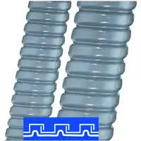 Flexa steinheimer Manguera de protección metálica Flexa SPR-PVC-AS, modelo AD27, longitud 10 metros, grado VE, dimensiones 22x27, código de producto 12011111022