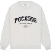 Pockies Sudadera gris claro / negro