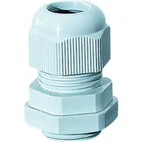 Hensel Conectores para cables HENS, modelo AKM16, rosca M16, con protección contra tirones, grado de protección IP65, temperatura de funcionamiento 650°C