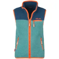 TROLLKIDS - Kid's Hemsedal Vest - Chaleco de forro polar size 128, turquesa