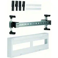 Hager , elemento universal N 150x500 mm, modelo UD12B1, para instalación horizontal, con 2 filas de 12 módulos
