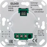 JUNG SV 539-948, LED, color plateado