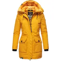 NAVAHOO Chaqueta de invierno amarillo / negro