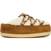 Moon Boot para mujer. 80D1470100 Zuecos Evx Shearling marrón (37/38), Piel, Plano, Ninguno, Casual, outlet 2026.
