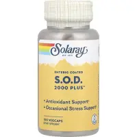 Solaray Cápsulas S.o.d2000 Plus 100 Unidades