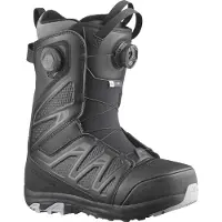 Salomon Snowboard - Botas de snowboard mujer - Ivy BOA SJ BOA Black/Lilac Gray para Mujer - Talla 40 - Negro