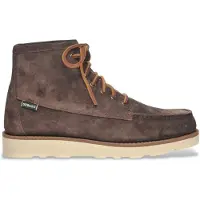 Sebago para hombre. 76111SW Botines de Piel Tala marrón (41), Plano, Cordones, Casual, outlet 2026.