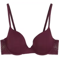 Marc O'Polo Sujetador ' Timeless Lace ' burdeos