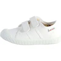 Victoria Zapatillas BLUCHER LONA DOS VELCROS niño - Blanco - 24