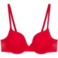Marc O'Polo Sujetador ' Timeless Lace ' rojo vivo
