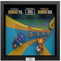 Pixel Frames Pintura Sonic Bonus Stage