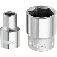 Mundial Llave de tubo hexagonal universal, 1/2", 13 mm