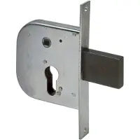 Sonstige Verlage Cerradura de empotrar para portones, modelo 42312, marca Cisa E50. Caja de 84,5 x 95 mm