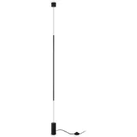 Ideal Lux Filo lámpara de pie LED, negro, metal, 3.000 K