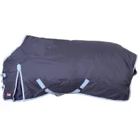 Premiere , manta para caballos, modelo "All Year", 150 gramos, color negro, tallas de 135 a 185 cm. Color: negro, tallas: 135-185 cm