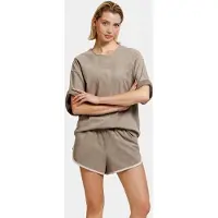 Alter Ego Jodie Trouser Drizzle Talla: S | Pantalones Cortos Outlet | Mujer
