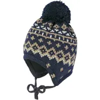 Maximo - Kids' Mini Beanie - Jacquard Norwegian - Gorro size 47-49 cm, gris