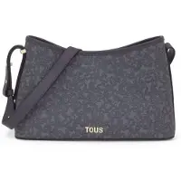 Tous para mujer. 2002183148 Bolso City mediano Kaos Mini Lines gris (OSFA), Casual, Poliuretano, outlet 2026.