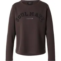 Monari Sudadera marrón oscuro / negro