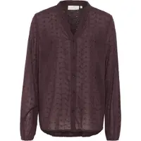 Kaffe Blusa 'KAMay' chocolate