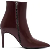 Derimod Botas de tobillo rojo oscuro