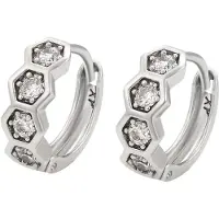 NAEMI Pendientes plata