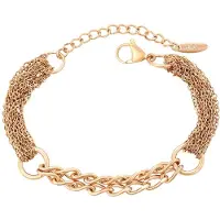 NAEMI Pulsera oro rosa