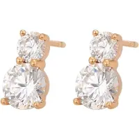 Gaya Pendientes oro rosa