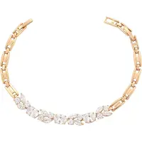 Faina Pulsera oro / transparente