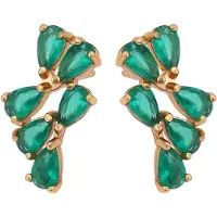 NAEMI Pendientes verde