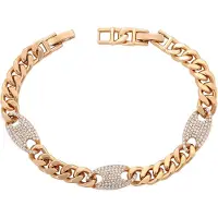 Gaya Pulsera oro / blanco perla