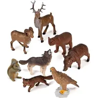 Miniland Figuras De Animales Del Bosque 8 Unidades