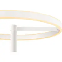SLV 1006354, lámpara de pie blanca, diseño recto, 20W, 1200 lúmenes, temperatura de color 2700/3000K, índice de reproducción cromática (CRI) 90, ángulo de iluminación 140°