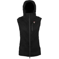 Grüezi Bag - Women's Lightful DownWool Vest - Chaleco de plumas size XS, negro
