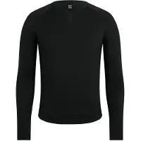 Rapha - Merino Base Layer Long Sleeve - Ropa interior merino size M, negro
