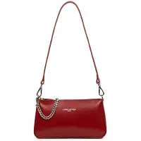 LANCASTER PARIS Bolso de hombro 'Suave' rojo