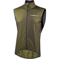 Nalini Singh - Breva Wind Vest - Chaleco de ciclismo size M, oliva