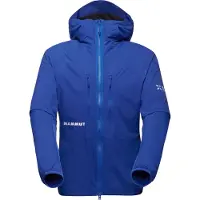 Mammut - Eiger Nordwand Insulation Flex Air Hooded Jacket - Chaqueta de fibra sintética size L, azul
