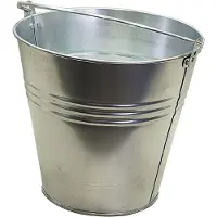 Cardinale Cubeta galvanizada de 10 litros