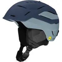 Smith - Cascos esquís hombre - Vantage 2 MIPS Matte Royal Navy / Wolf Gray - Talla 55-59 cm - Azul marino