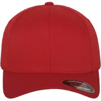 Flexfit Gorra rojo / negro