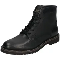 Bugatti Botas con cordones negro