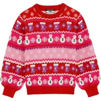 We fashion Knitted Pullover Bright Pink Talla: 170/176 | Chalecos Outlet | Unisex | Rosa