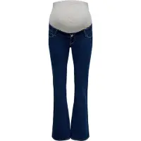 ONLY Maternity Vaquero 'OLMLana' azul oscuro / gris moteado