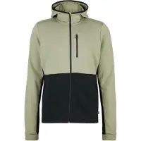 Stoic - MerinoWaffleFleece320 NorrdalSt. Zip Hoody - Sudadera con capucha y cremallera size XL, oliva